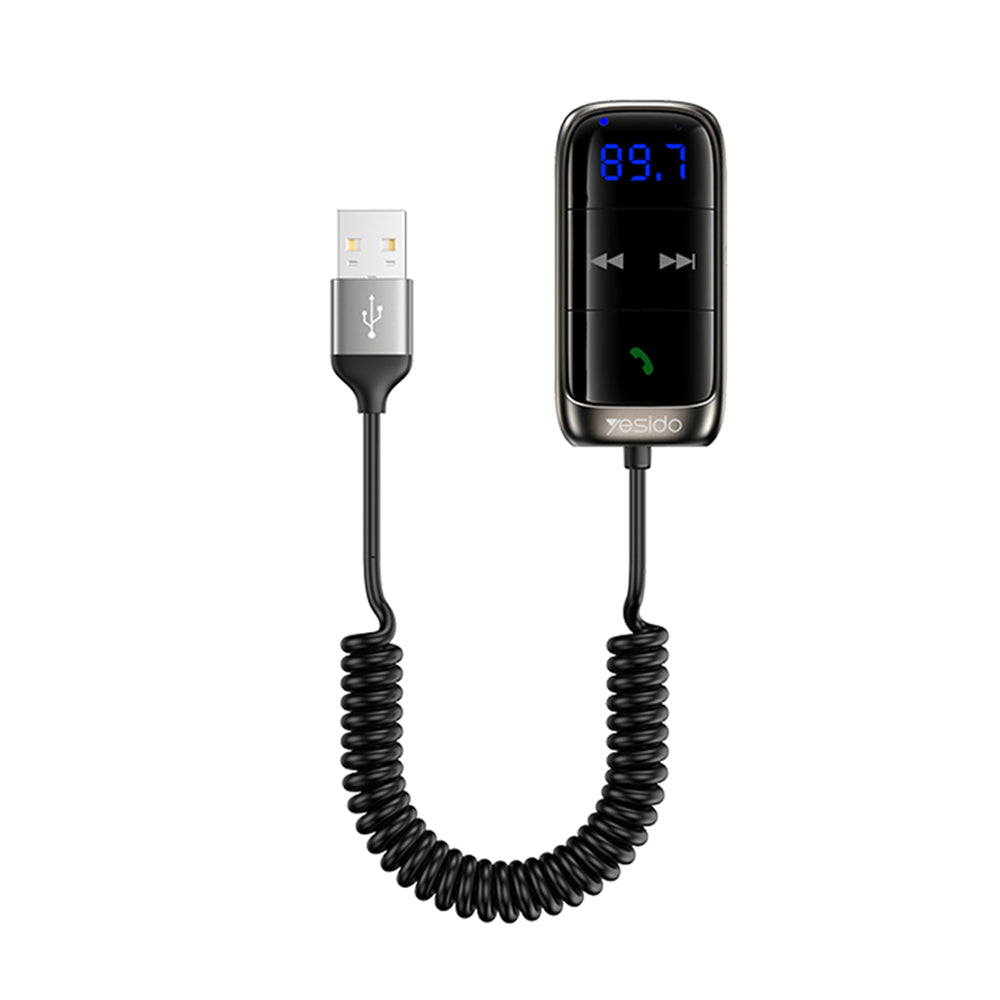 Modulatore FM Bluetooth Yesido YAU32, 1 x 3.5mm - 1 x microSD