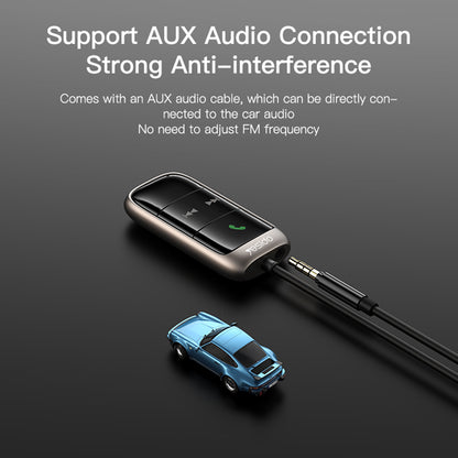 Modulatore FM Bluetooth Yesido YAU32, 1 x 3.5mm - 1 x microSD