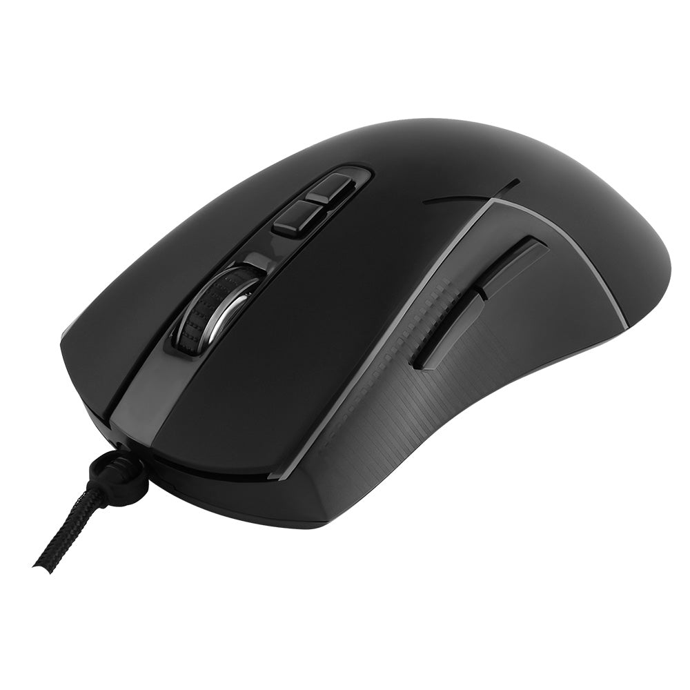 Mouse Gaming Cablato USB Proove Defiant, RGB, 7200DPI, Nero CMDE00000102