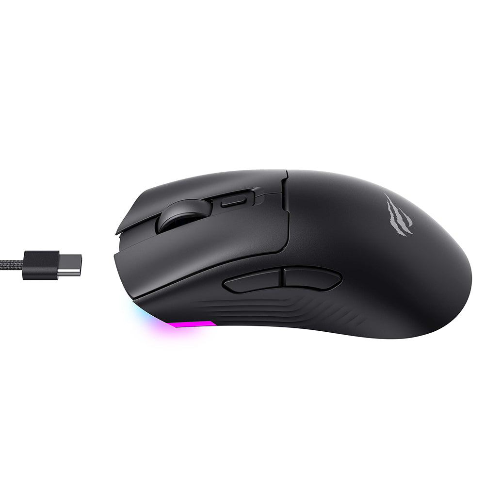 Mouse Gaming Wireless HAVIT MS966WB, 800DPI - 10000DPI, Nero