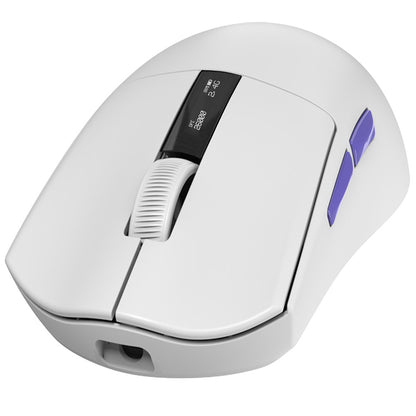 Mouse Gaming Wireless Proove Jester, 800DPI - 26000DPI, Display OLED, Bianco WMJS00022002