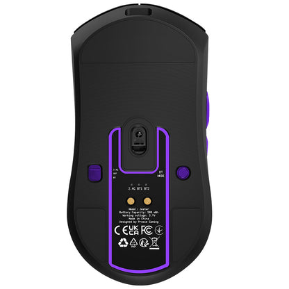 Mouse Gaming Wireless Proove Jester, 800DPI - 26000DPI, Display OLED, Nero WMJS00022001
