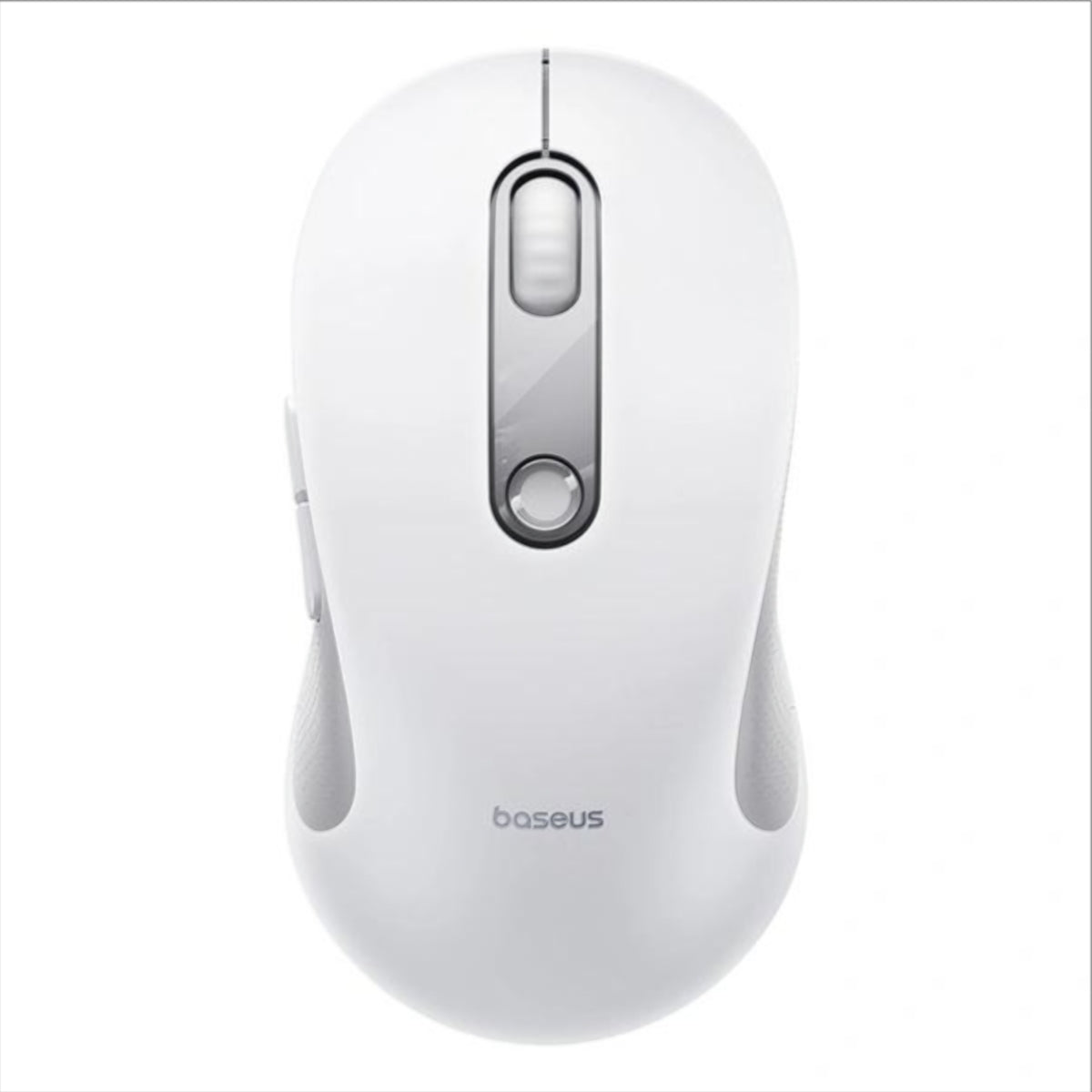 Mouse Wireless Baseus F02, 4000DPI, BT / Wi-Fi, Bianco B0203202