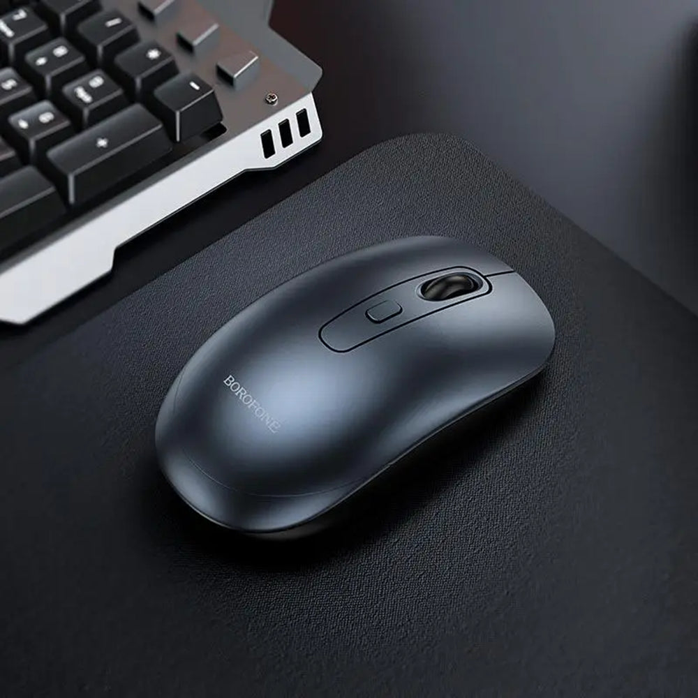 Wireless Mouse Borofone BG13 Winner, 1600DPI, Gray