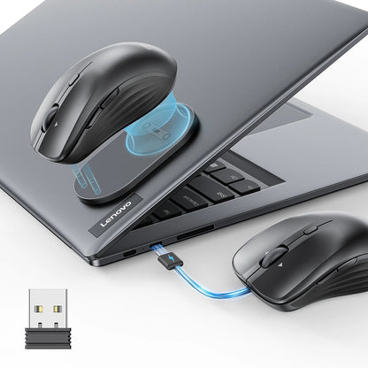 Mouse Wireless ESR MagMouse, 800DPI - 4800DPI, BT / Wi-Fi, Grigio