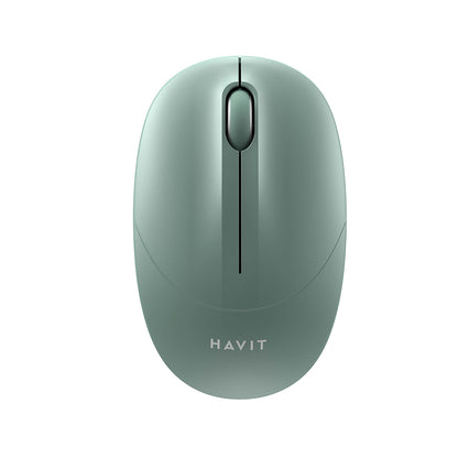 Mouse Wireless HAVIT MS54GT, 1600DPI, Verde