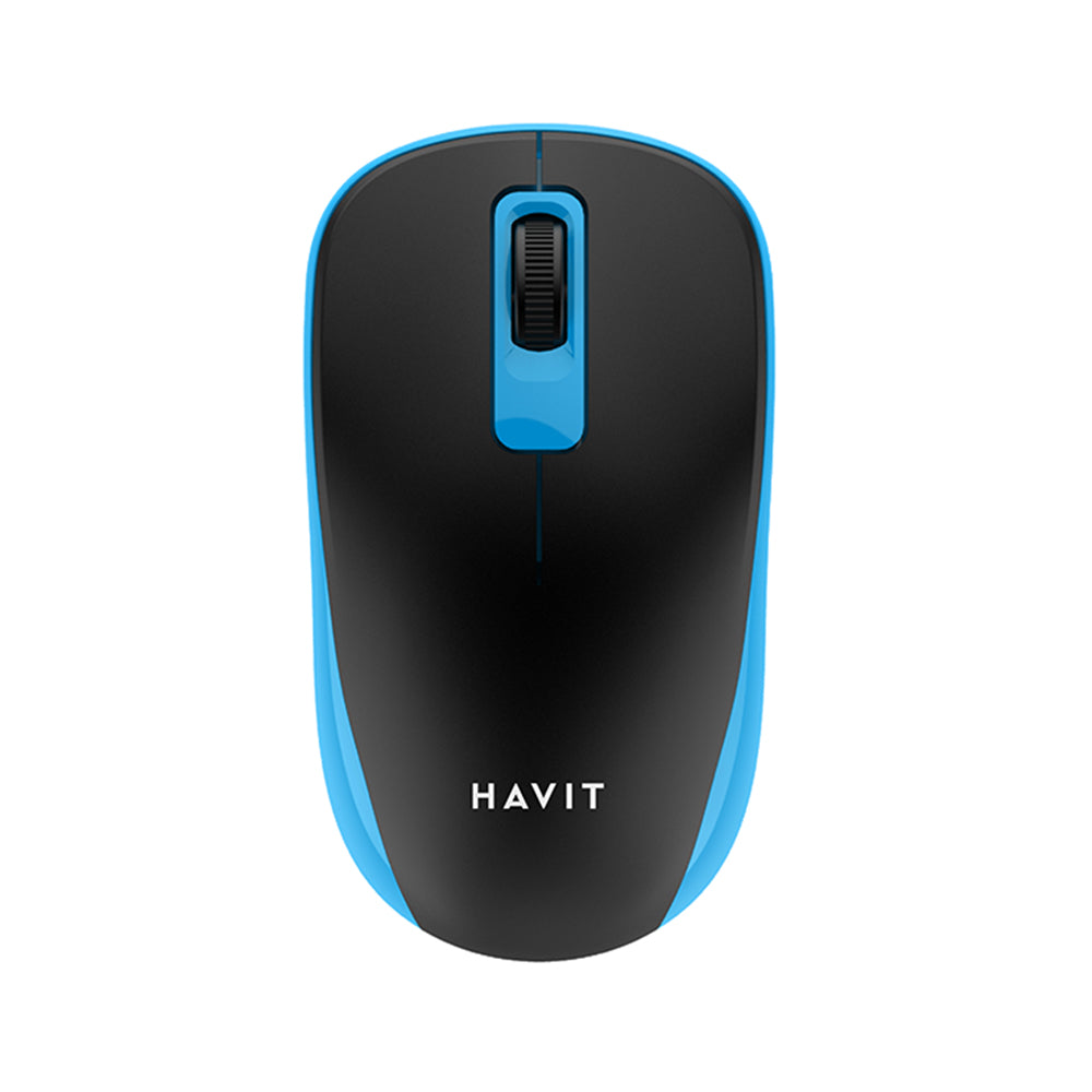 Mouse Wireless HAVIT MS626GT, 1200DPI, Nero Blu