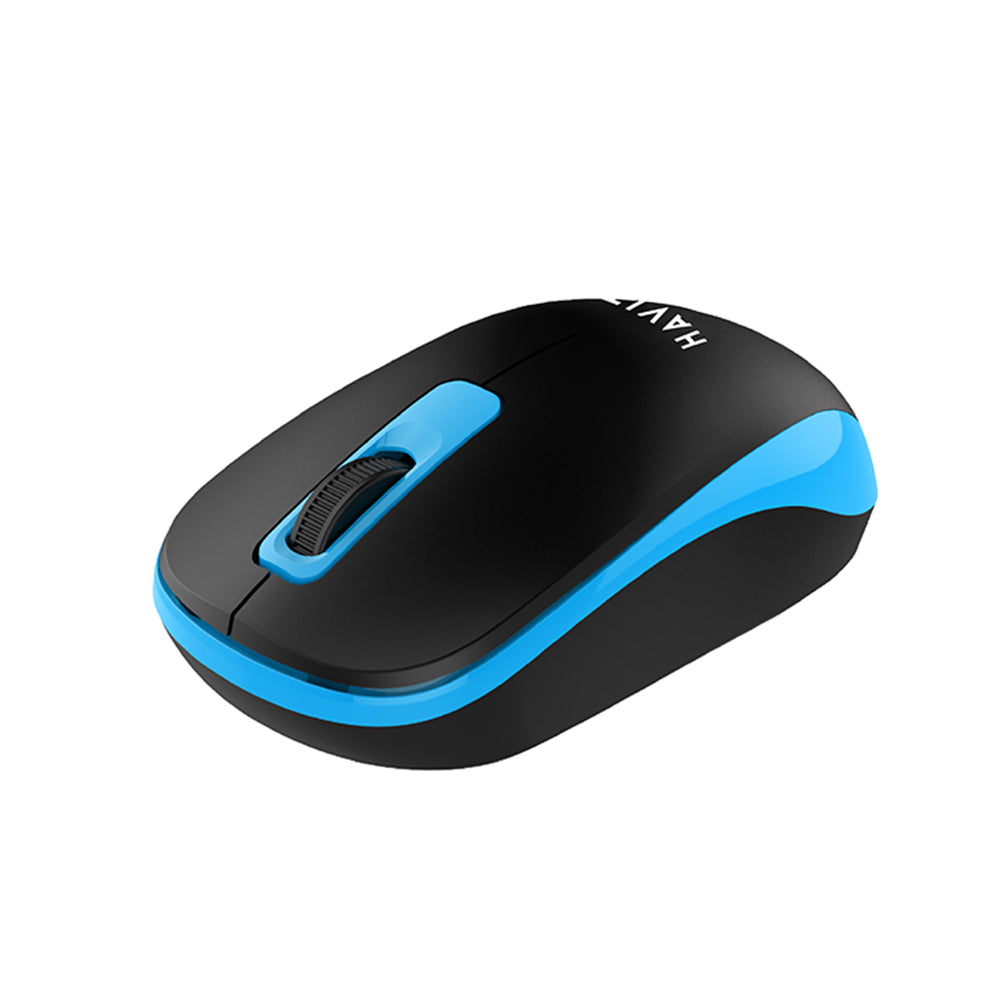 Mouse Wireless HAVIT MS626GT, 1200DPI, Nero Blu
