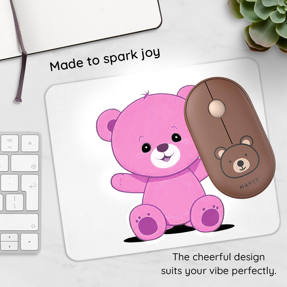 Mouse Wireless HAVIT MS75GT Pro, 1600DPI, Marrone