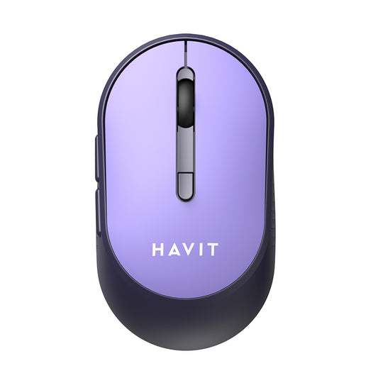 Mouse Wireless HAVIT MS78GT, 1200DPI - 3200DPI, Viola