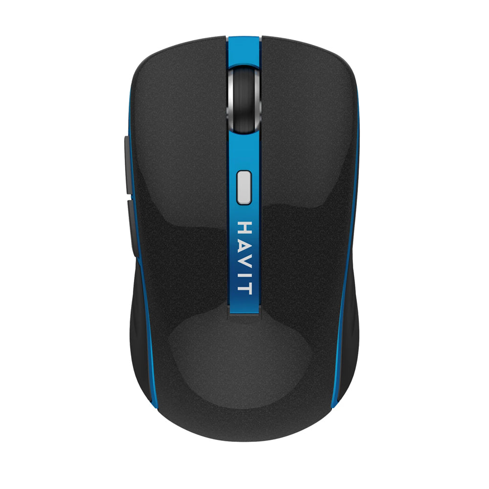 Mouse Wireless HAVIT MS951GT, 1000DPI - 1600DPI, Nero Blu