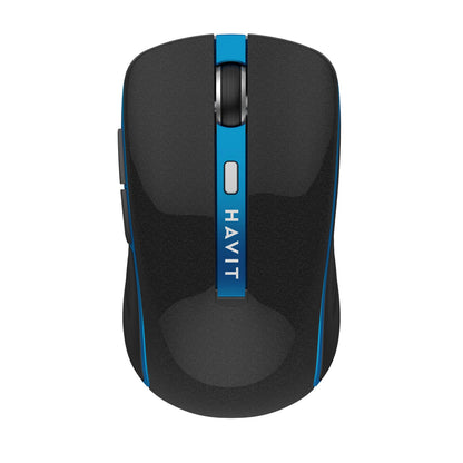 Mouse Wireless HAVIT MS951GT, 1000DPI - 1600DPI, Nero Blu
