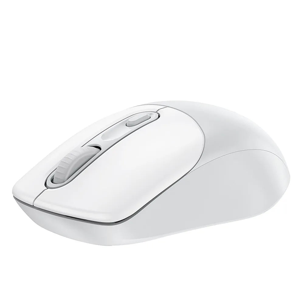 Mouse Wireless HOCO GM28, 1600DPI, Bianco