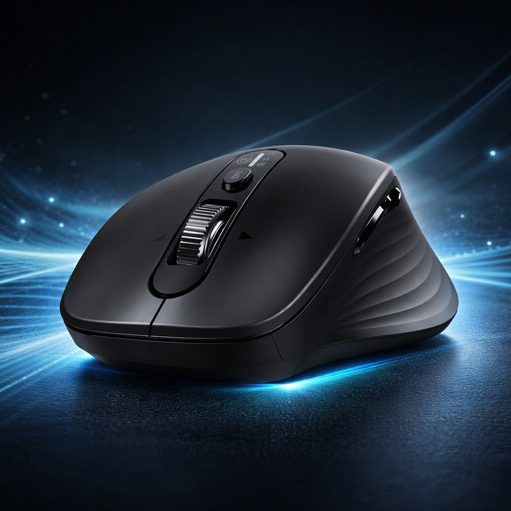 Mouse Wireless UGREEN M752 (75498B), 5000DPI, BT / Wi-Fi, Nero