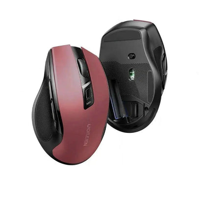 Mouse Wireless UGREEN MU006, 4000DPI, Rosso