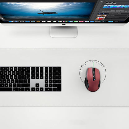Mouse Wireless UGREEN MU006, 4000DPI, Rosso