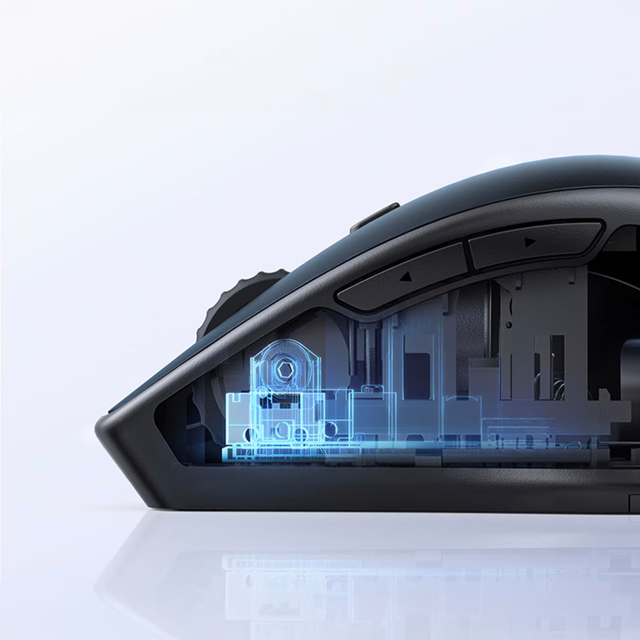 UGREEN MU101 Wireless Mouse, 4000DPI, BT / Wi-Fi, Blue
