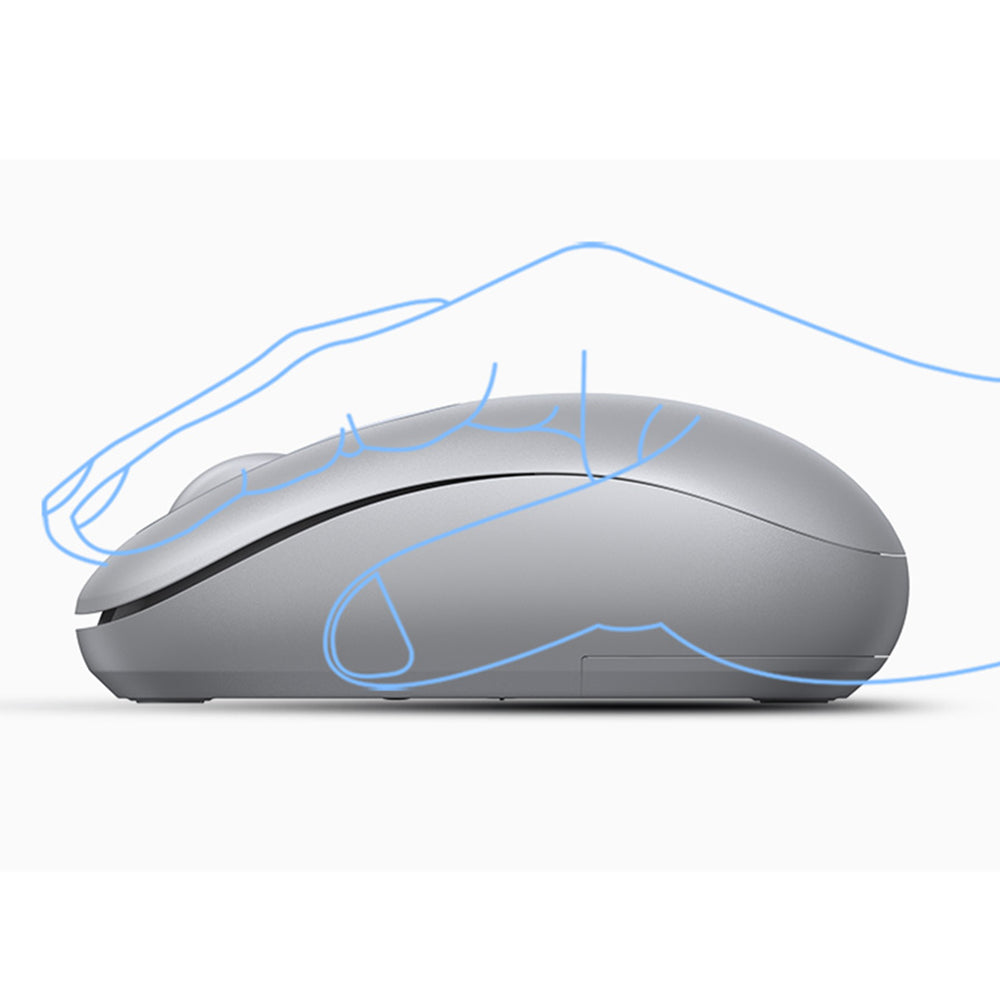 Mouse Wireless UGREEN MU105, 2400DPI, Grigio