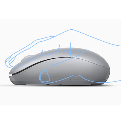 Mouse Wireless UGREEN MU105, 2400DPI, Grigio
