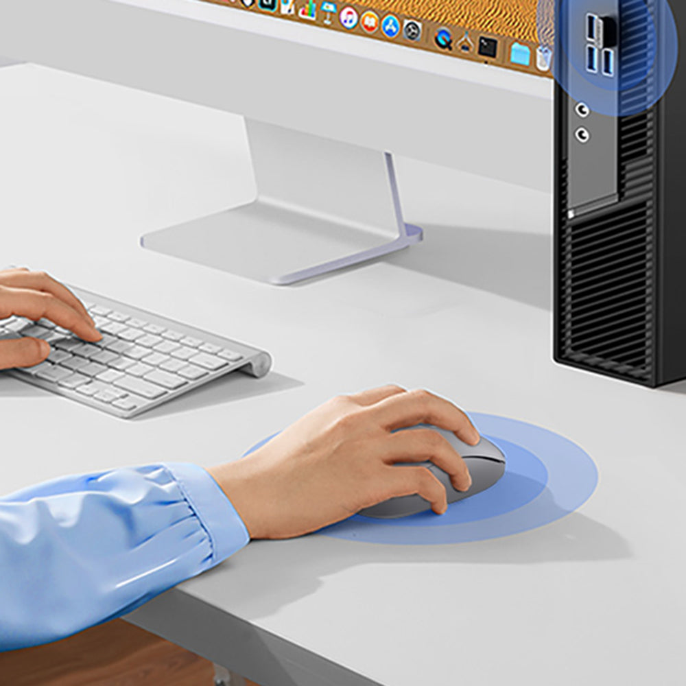 Mouse Wireless UGREEN MU105, 2400DPI, Grigio