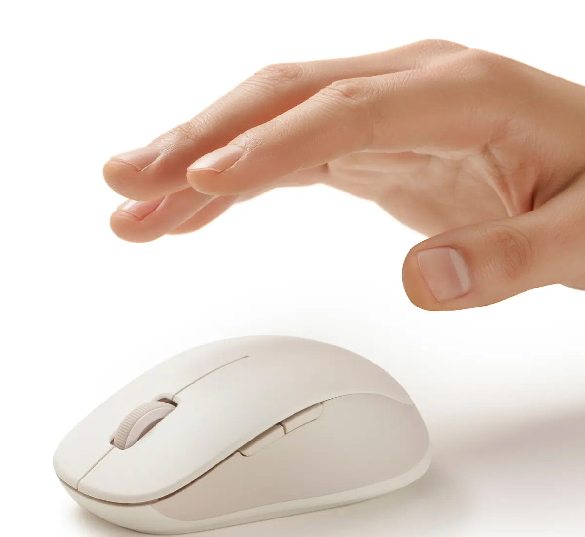 Mouse Wireless Xiaomi Dual-mode 2, 1200DPI, BT / Wi-Fi, Bianco BHR8849GL
