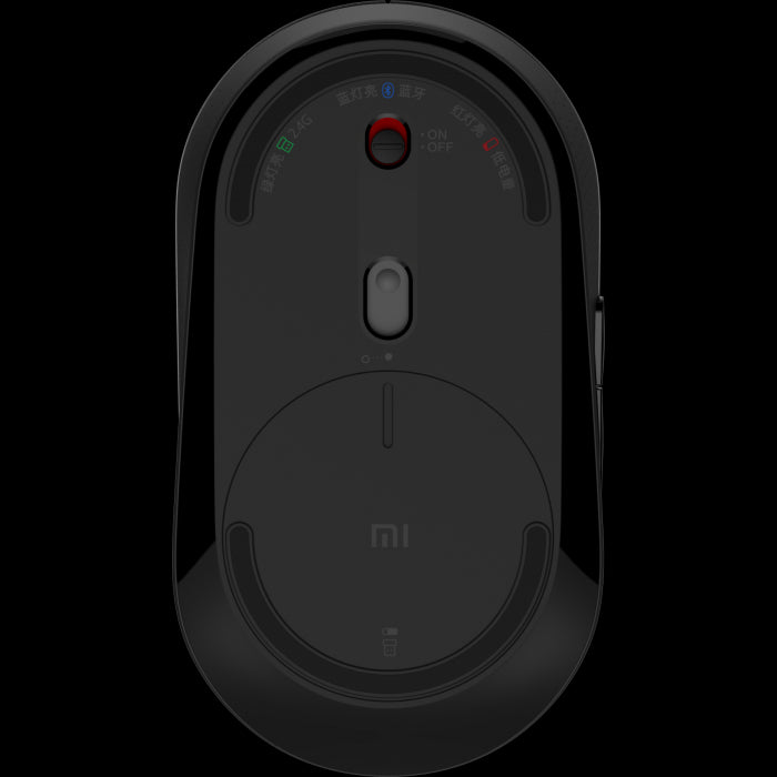 Xiaomi Mi Dual Mode Silent Edition Mouse senza fili, nero HLK4041GL