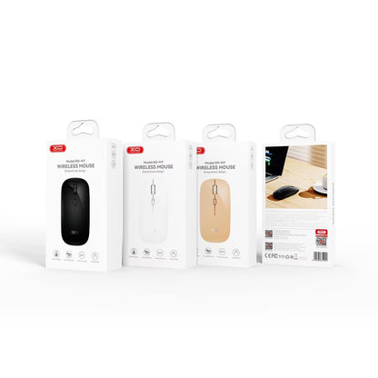 Mouse Wireless XO Design M7 Stylish Glossy, Bianco