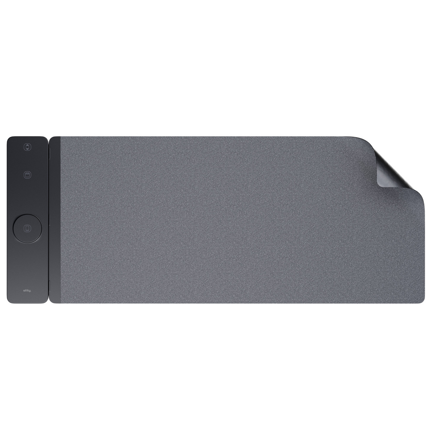 MousePad Allity. ALP-100 4in1 con Ricarica Wireless per Telefono / Orologio / Cuffie, Nero