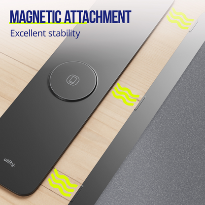 MousePad Allity. ALP-100 4in1 con Ricarica Wireless per Telefono / Orologio / Cuffie, Nero