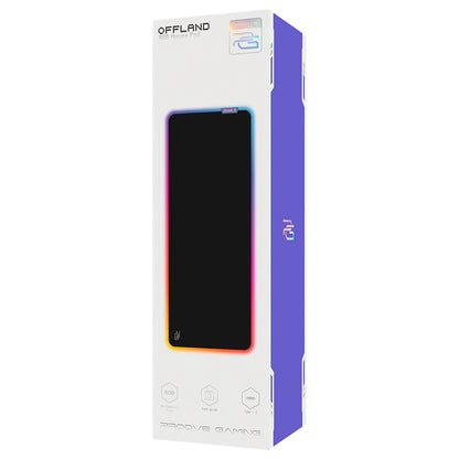 MousePad Gaming Proove Offland, RGB, 800mm x 300mm x 4mm, Nero MPOF00022401