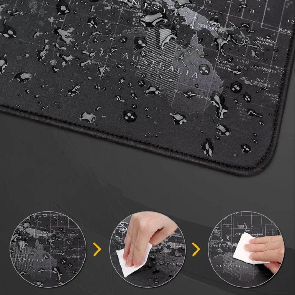 MousePad OEM RC-K-1073, 800 mm x 300 mm x 2 mm, nero 