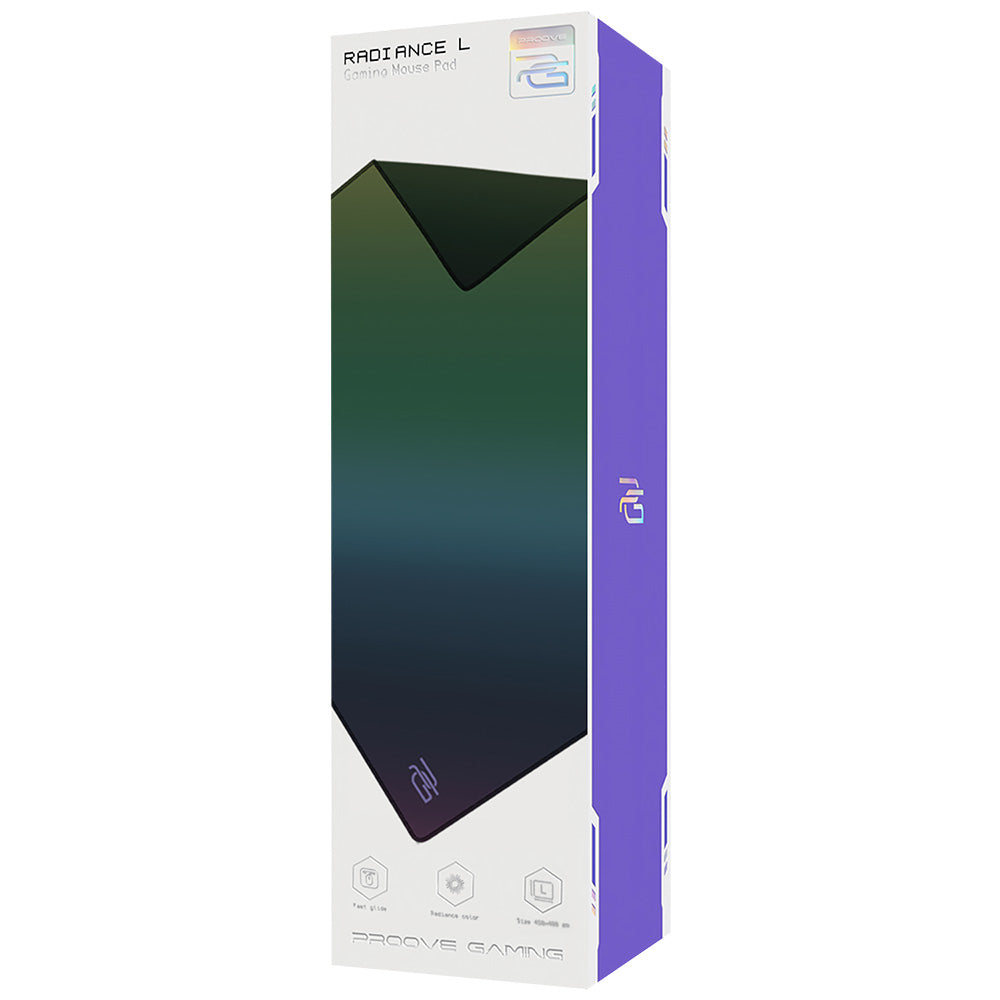 MousePad Proove Radiance, 450mm x 400mm x 3mm, Multicolore MPRD00200014