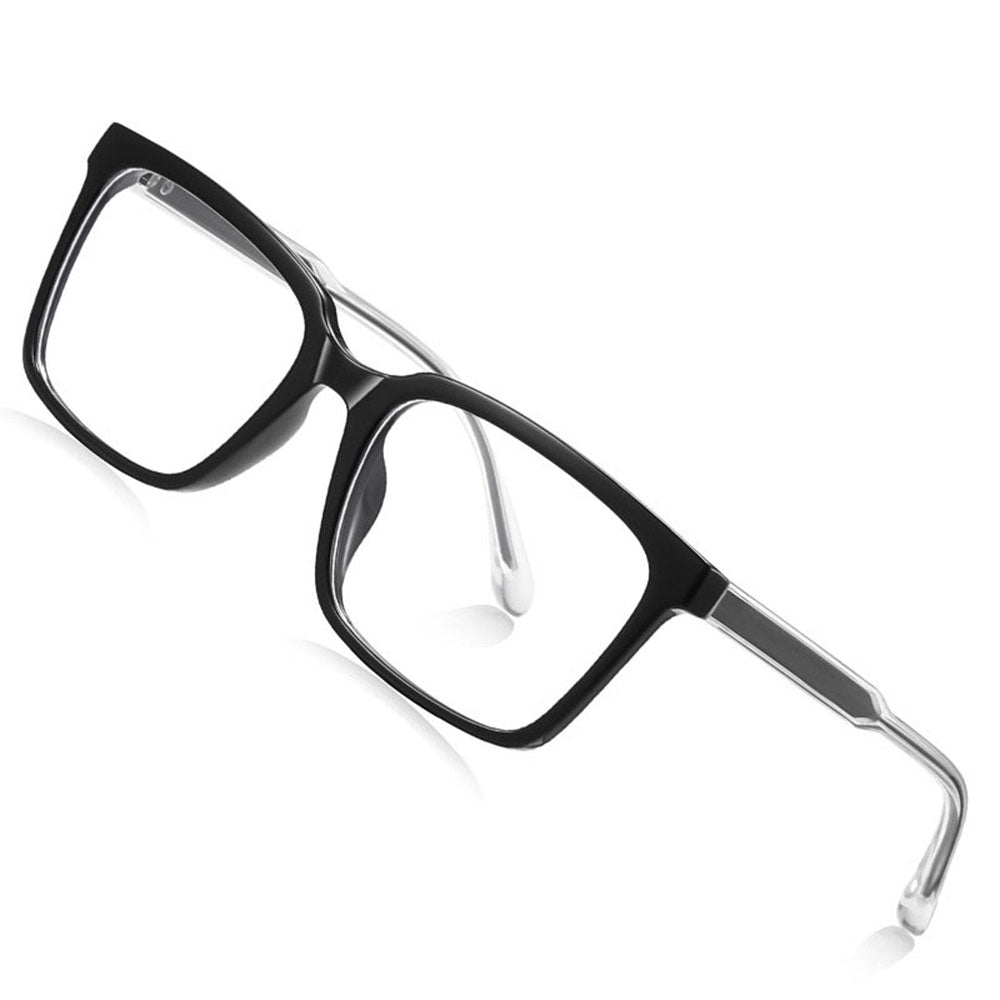 Occhiali da Computer Uomo Techsuit LS091, Anti Luce Blu, Neri