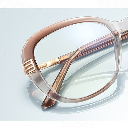 Occhiali Da Computer Donna Techsuit 2265, Anti-Luce Blu, Marrone Chiaro