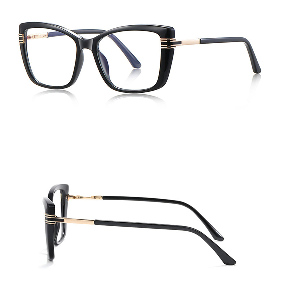 Occhiali Da Computer Donna Techsuit 2273, Anti-Luce Blu, Neri