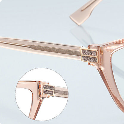 Occhiali Da Computer Donna Techsuit 2279, Anti-Luce Blu, Marrone Chiaro