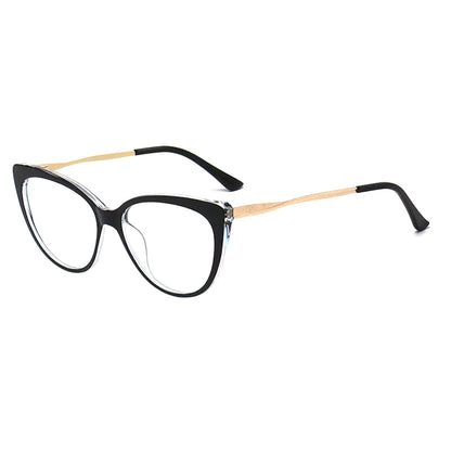Occhiali da Computer Donna Techsuit F5018-C72, Anti Luce Blu, Neri