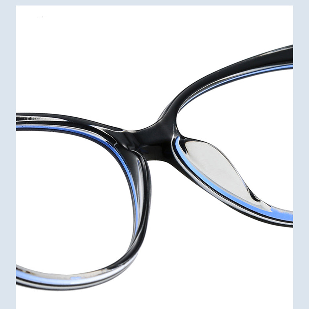 Occhiali da Computer Donna Techsuit F5018-C72, Anti Luce Blu, Neri