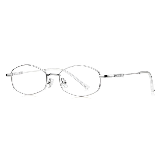 Occhiali da Computer Donna Techsuit LS501, Anti-Luce Blu, Argento