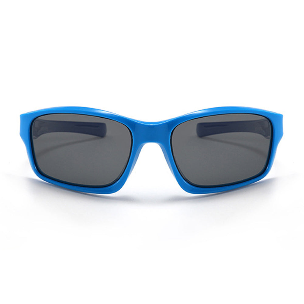 Occhiali da Sole Sportivi per Bambini Techsuit 8202-C29, Polarizzati, Blu