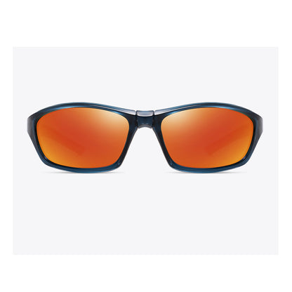 Occhiali da Ciclismo Unisex Techsuit 24101, Polarizzati, Neri