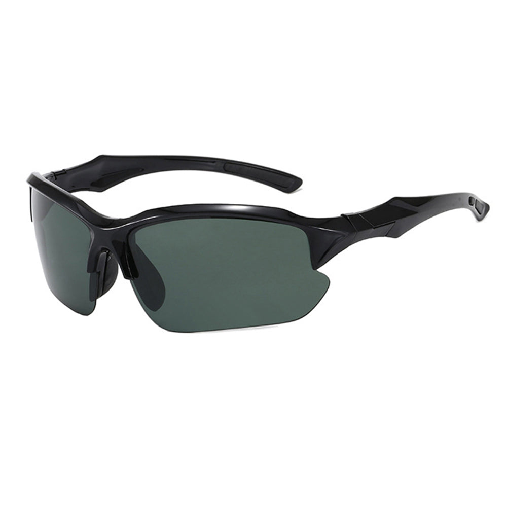 Occhiali da Ciclismo Unisex Techsuit 9301, Protezione UV, Neri