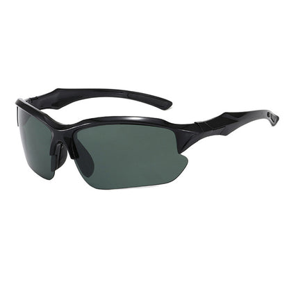 Occhiali da Ciclismo Unisex Techsuit 9301, Protezione UV, Neri