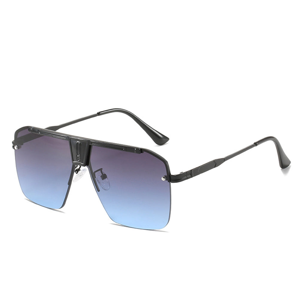 Occhiali da Sole Uomo Techsuit 2576, Neri Grigio Blu