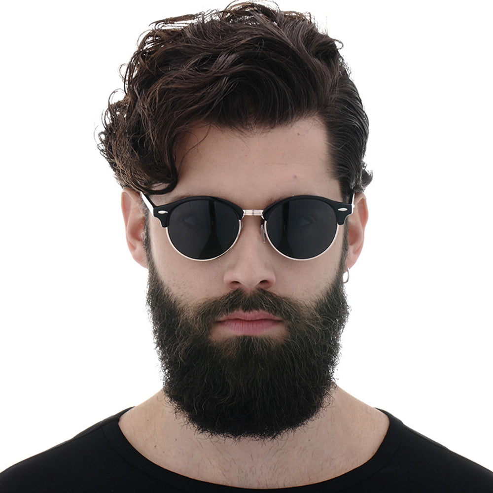 Occhiali da Sole Uomo Techsuit 66612, Polarizzati, Protezione UV, Neri