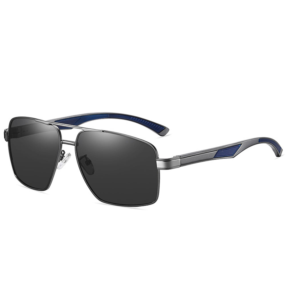 Occhiali da Sole Uomo Techsuit LM001, Polarizzati, Protezione UV, Grigio