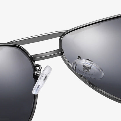 Occhiali da Sole Uomo Techsuit LM001, Polarizzati, Protezione UV, Grigio