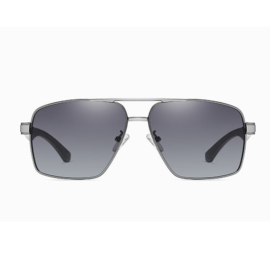 Occhiali da Sole Uomo Techsuit LM001, Polarizzati, Protezione UV, Grigio Gradient