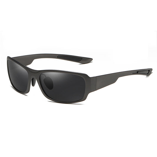 Occhiali da Sole Uomo Techsuit MM108, Polarizzati, Protezione UV, Grigio