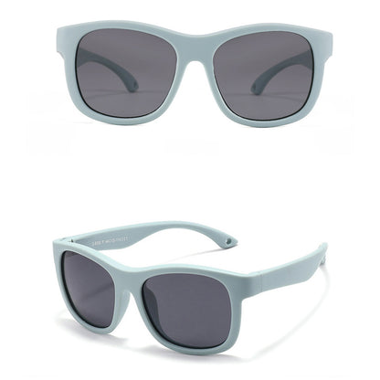 Occhiali da Sole per Neonati Techsuit 8306-C31, Polarizzati, Nero Blu